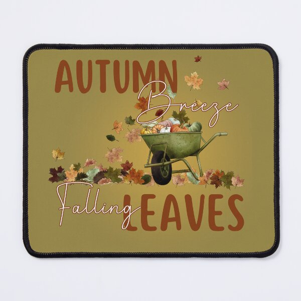 Item preview, Autumn Breeze & Falling Leaves Wheelbarrow designed and sold by Geek'eh Goods.