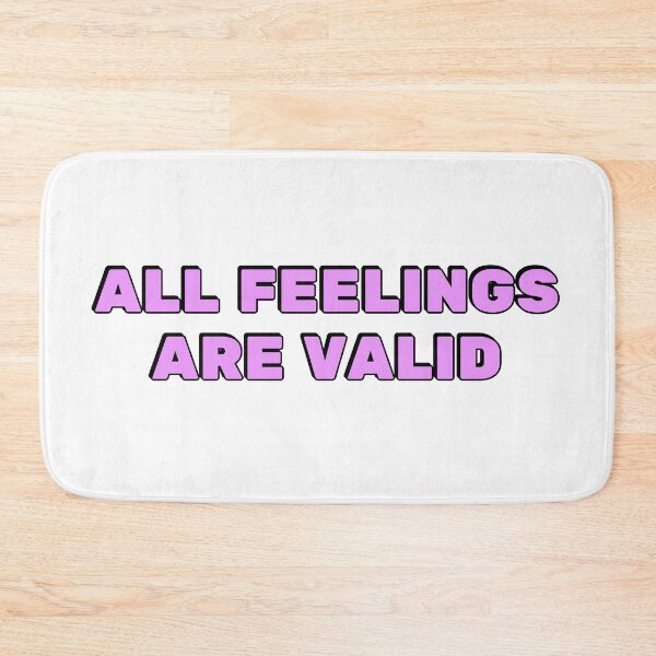 Item preview, All Feelings Are Valid - World Mental Health Day designed and sold by Inspirationmotivation.