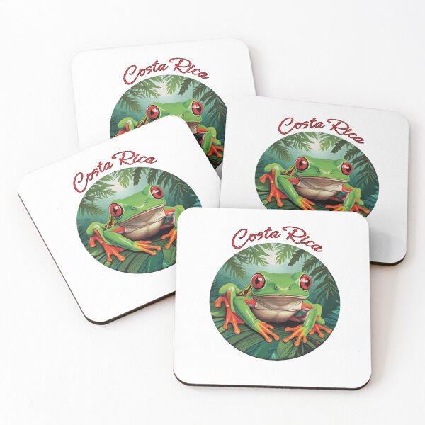 Item preview, Vibrant Tree Frog, Costa Rica designed and sold by crbtee.