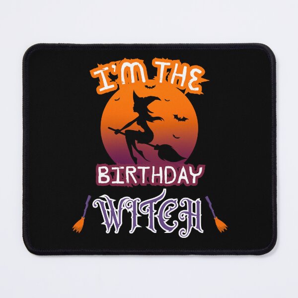 Item preview, Funny Halloween I'm The Birthday Witch Matching Group, Halloween Birthday designed and sold by Dabbing Turtle Designs.