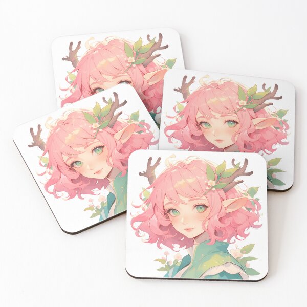 Item preview, Forest Elf Sticker – Anime Style designed and sold by Pocket Money Stickers.