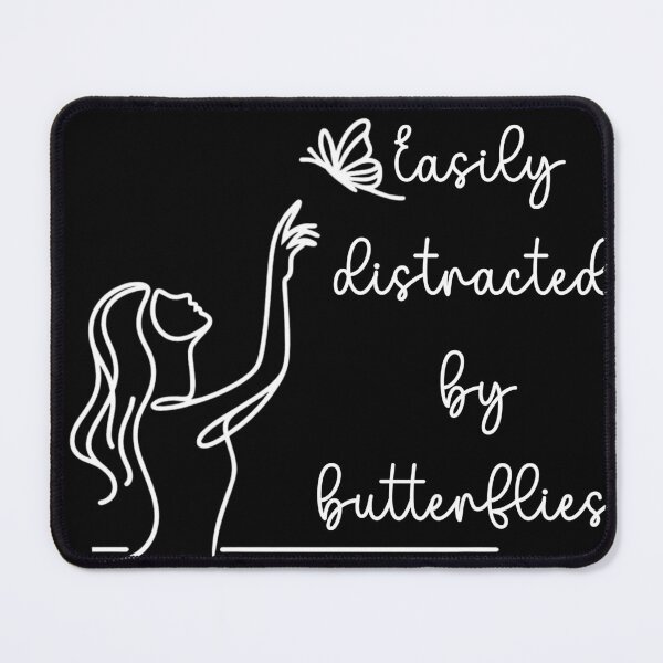 Item preview, Easily distracted by butterflies designed and sold by Fr0mtheMachine.