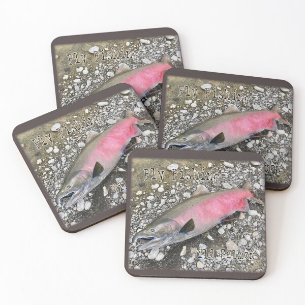 Item preview, Fly Fishing Wild Salmon designed and sold by crbtee.