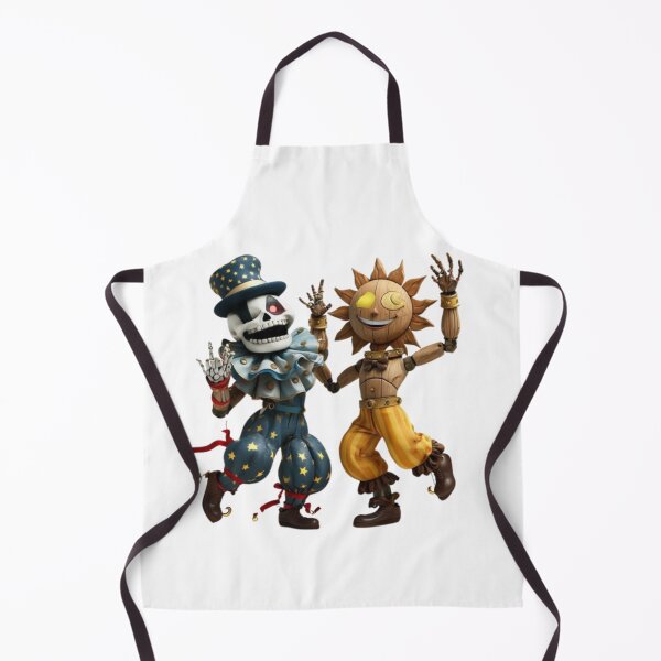 Item preview, Sun and Moon FNAF Security Breach Fan Art designed and sold by Neesu.