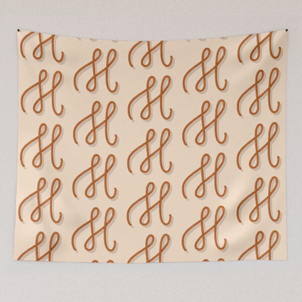 Item preview, Letter H rope designed and sold by Anovaart.