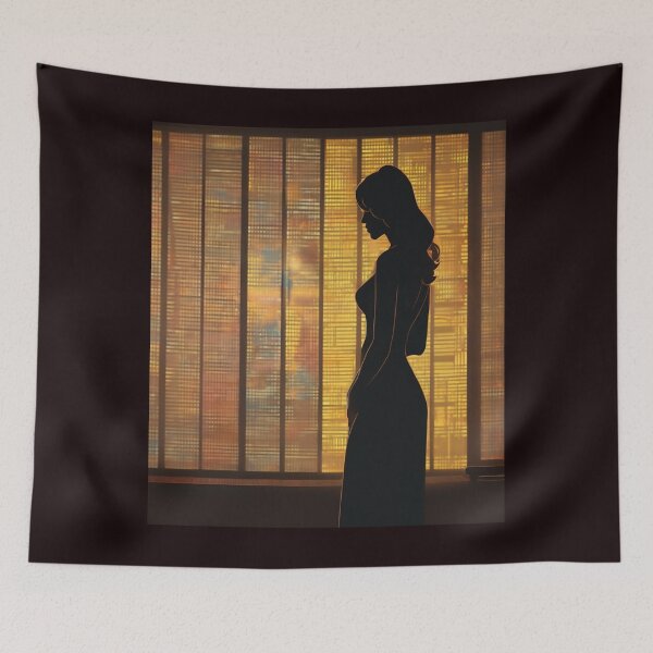 Item preview, "Elegant Silhouette: Sensual and Mysterious" designed and sold by Artisticanvas.
