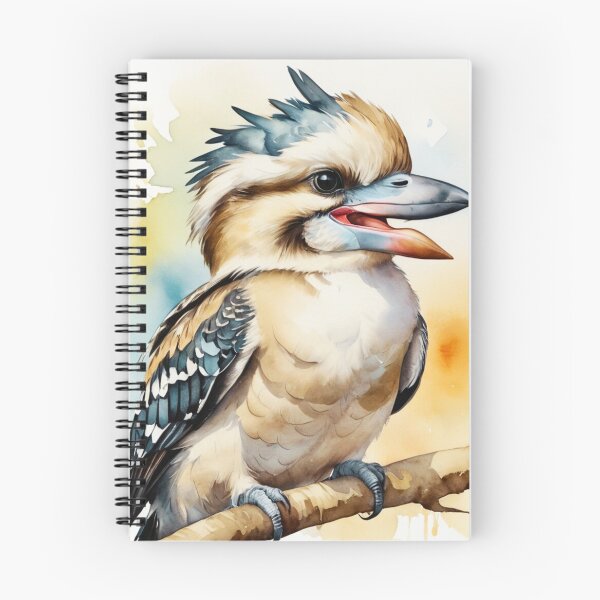 Item preview, Watercolor Laughing Kookaburra  designed and sold by ChaosReigns91.