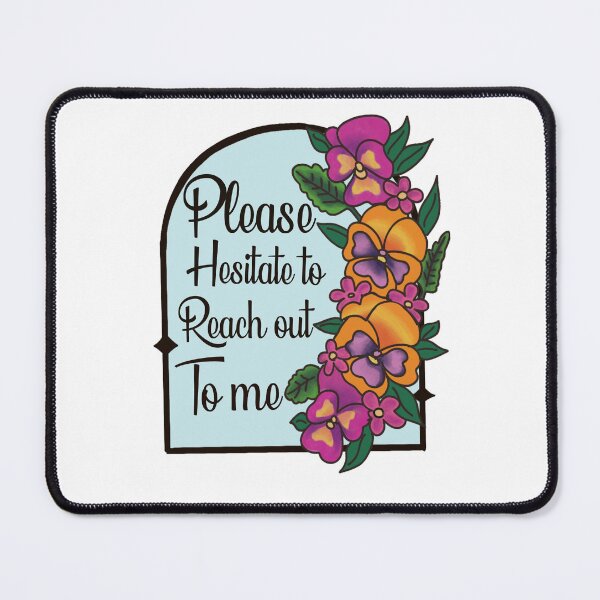 Item preview, Please hesitate to reach out designed and sold by TattedCactus.