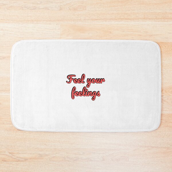 Item preview, Feel your feelings  World Mental Health Day designed and sold by Inspirationmotivation.