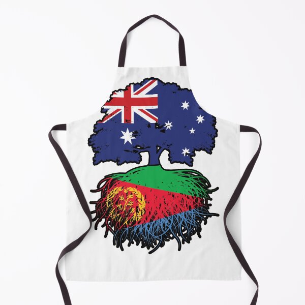 Item preview, Eritrea Eritrean Australian Australia Tree Roots Flag designed and sold by FlagX.