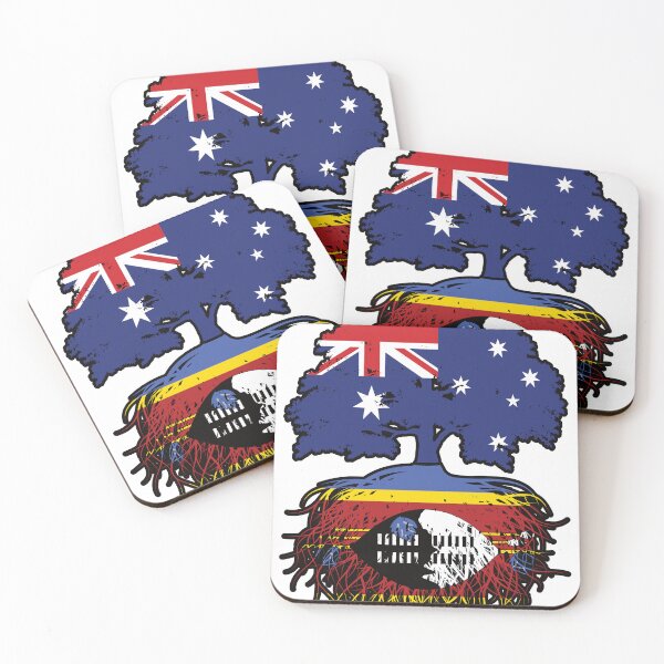 Item preview, Eswatini Swazi Australian Australia Tree Roots Flag designed and sold by FlagX.