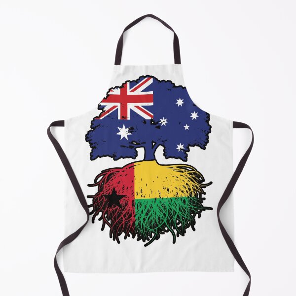 Item preview, Guinea-Bissau Bissau-Guinean Australian Australia Tree Roots Flag designed and sold by FlagX.