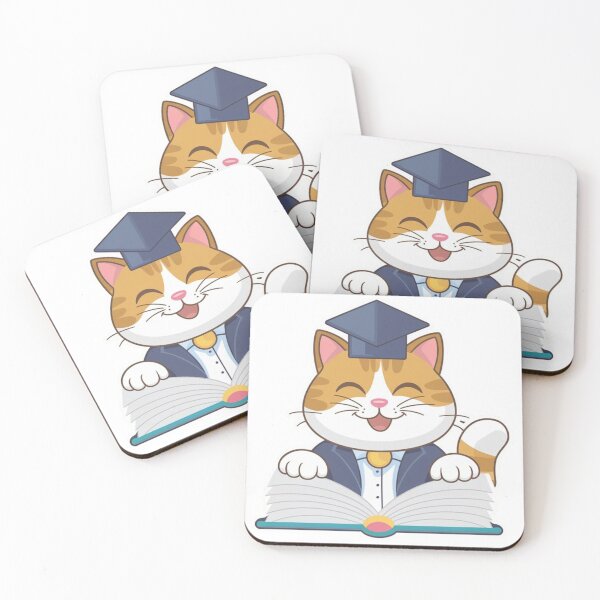 Item preview, Purrfessor of Knowledge – Wise Cat Teacher Sticker designed and sold by StyleSwitch.