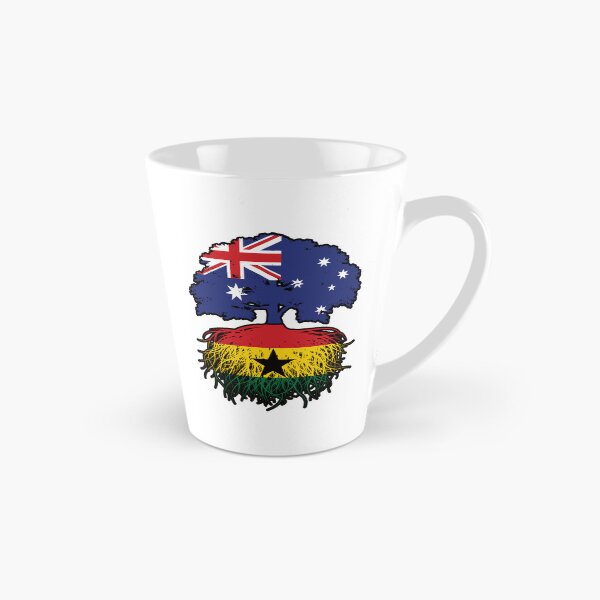 Item preview, Ghana Ghanaian Australian Australia Tree Roots Flag designed and sold by FlagX.
