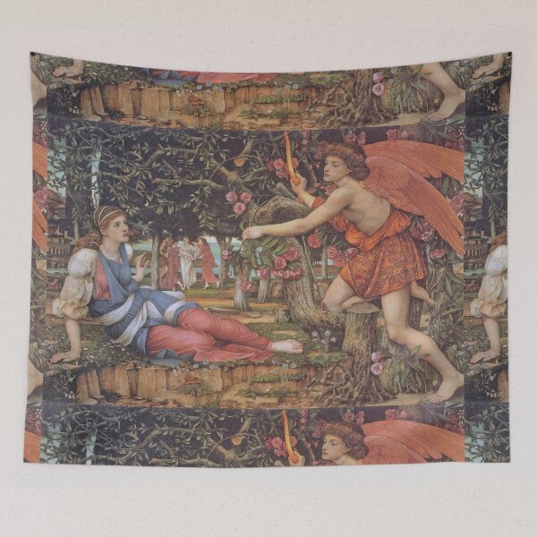 Item preview, John Roddam Spencer Stanhope  Love And The Maiden  designed and sold by TeeARTHY.