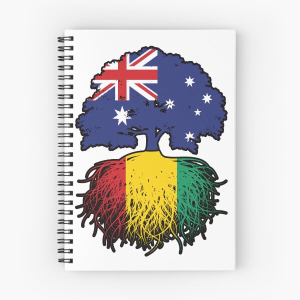 Item preview, Guinea Guinean Australian Australia Tree Roots Flag designed and sold by FlagX.