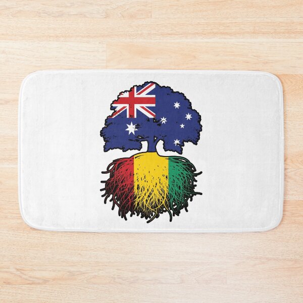 Item preview, Guinea Guinean Australian Australia Tree Roots Flag designed and sold by FlagX.