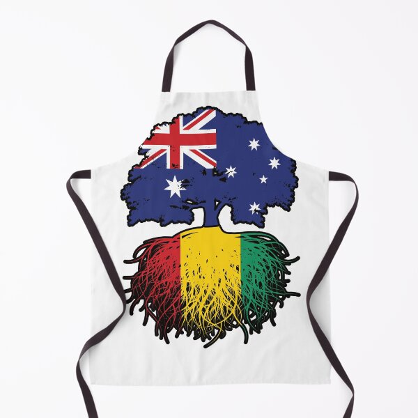 Item preview, Guinea Guinean Australian Australia Tree Roots Flag designed and sold by FlagX.