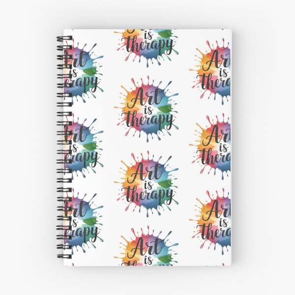 Item preview, Art is Therapy Rainbow Paint Splatter  designed and sold by Michele Bergh.