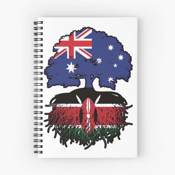 Item preview, Kenya Kenyan Australian Australia Tree Roots Flag designed and sold by FlagX.