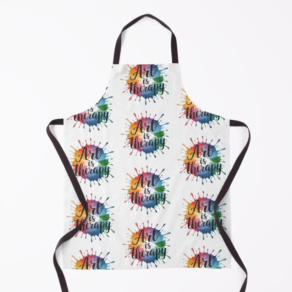 Item preview, Art is Therapy Rainbow Paint Splatter  designed and sold by Michele Bergh.