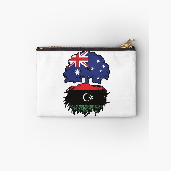 Item preview, Libya Libyan Australian Australia Tree Roots Flag designed and sold by FlagX.