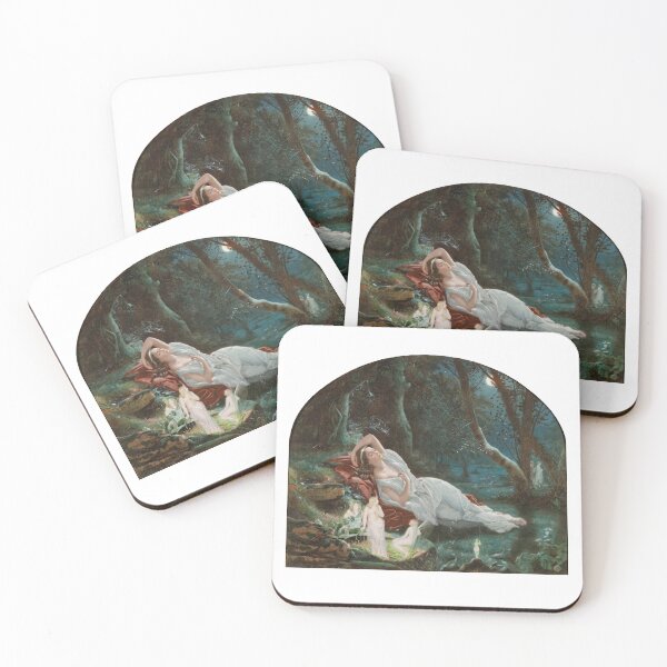 Item preview, John Simmons    Titania sleeping in the moonlight protected by her fairies  designed and sold by TeeARTHY.