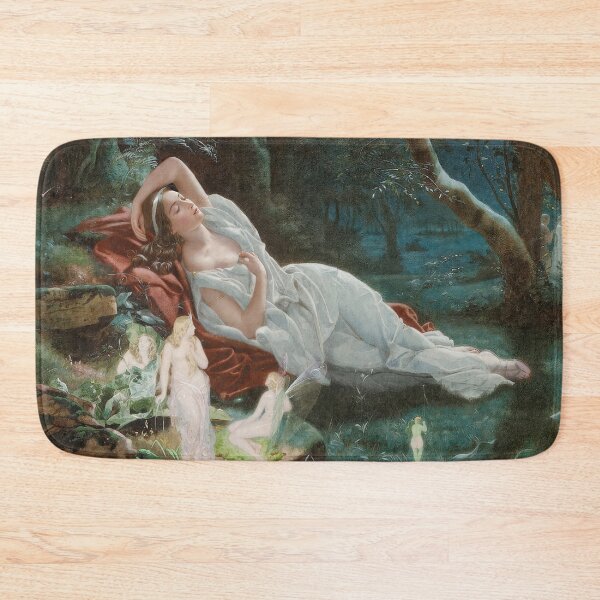 Item preview, John Simmons    Titania sleeping in the moonlight protected by her fairies  designed and sold by TeeARTHY.