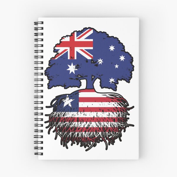 Item preview, Liberia Liberian Australian Australia Tree Roots Flag designed and sold by FlagX.
