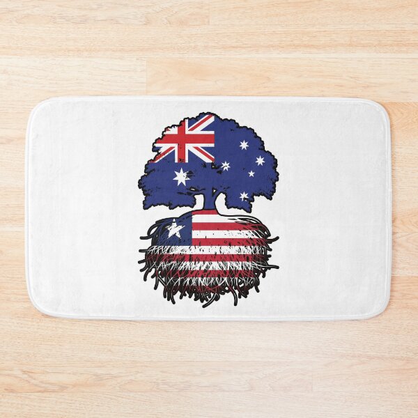 Item preview, Liberia Liberian Australian Australia Tree Roots Flag designed and sold by FlagX.