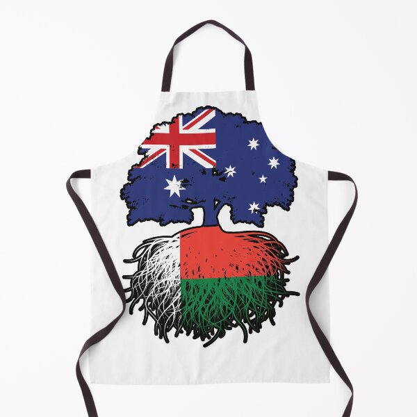 Item preview, Madagascar Malagasy Australian Australia Tree Roots Flag designed and sold by FlagX.