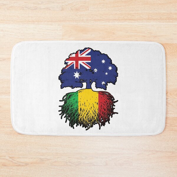 Item preview, Mali Malian Australian Australia Tree Roots Flag designed and sold by FlagX.