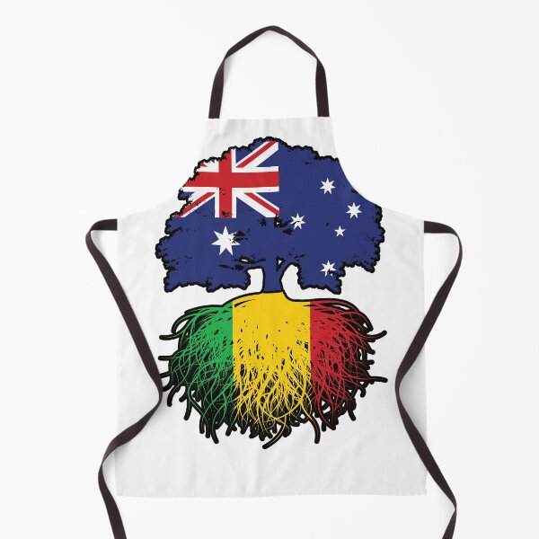Item preview, Mali Malian Australian Australia Tree Roots Flag designed and sold by FlagX.