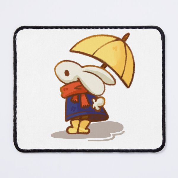 Item preview, autumn bunny in a raincoat  designed and sold by Summer-Studio.