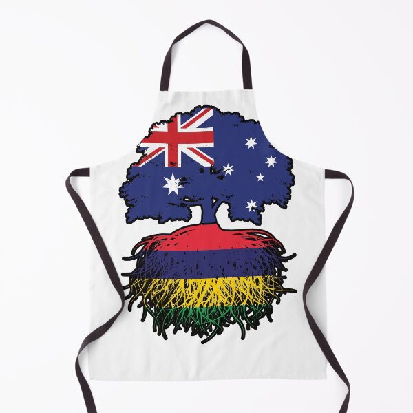 Item preview, Mauritius Mauritian Australian Australia Tree Roots Flag designed and sold by FlagX.
