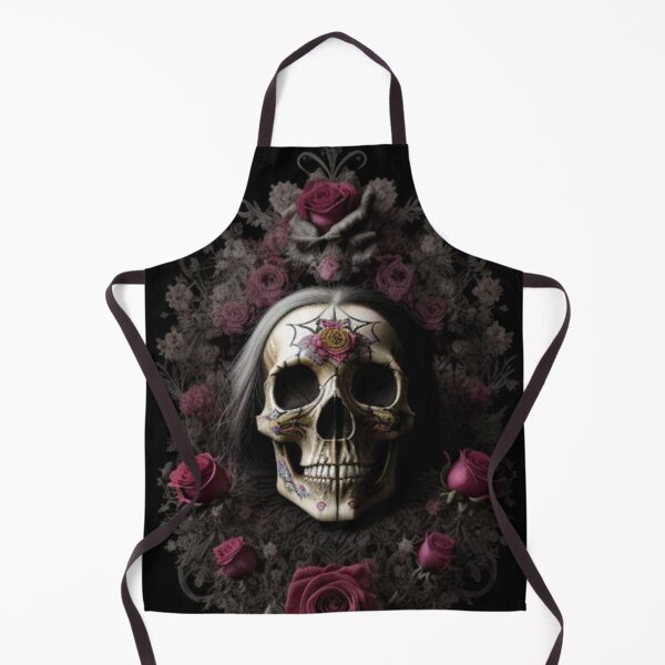 Item preview, Gothic Skull Roses designed and sold by TheDarkWardrobe.