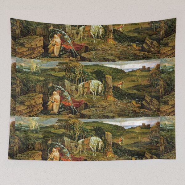 Item preview, Walter Crane The Laidley Worm of Spindleston Heugh designed and sold by TeeARTHY.