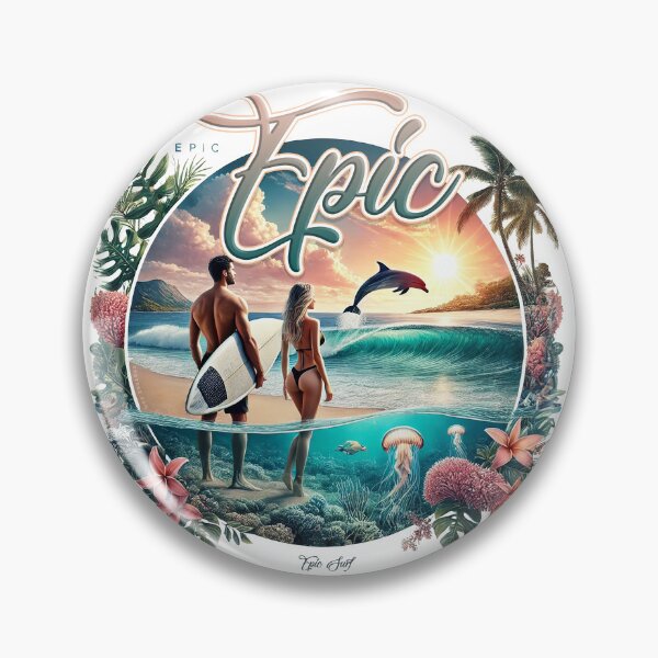 Item preview, Epic Surf Scene designed and sold by zeeteezofficial.