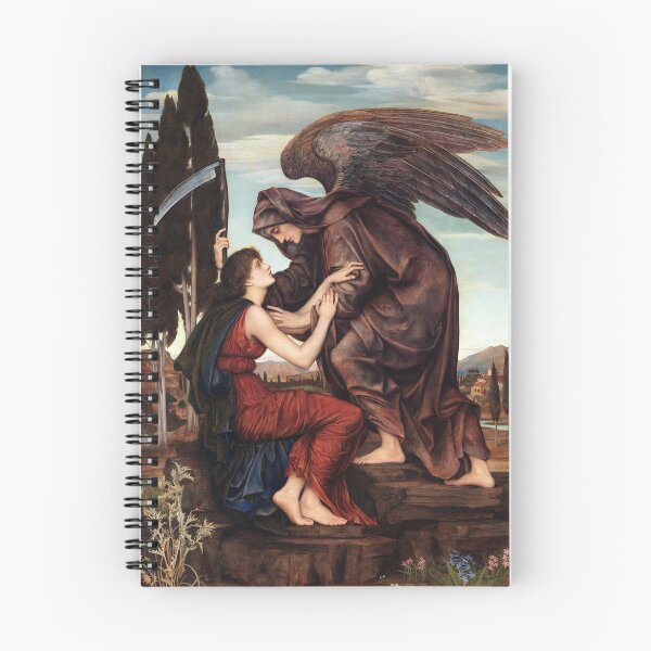 Item preview, Angel of Death - Evelyn de Morgan designed and sold by forgottenbeauty.