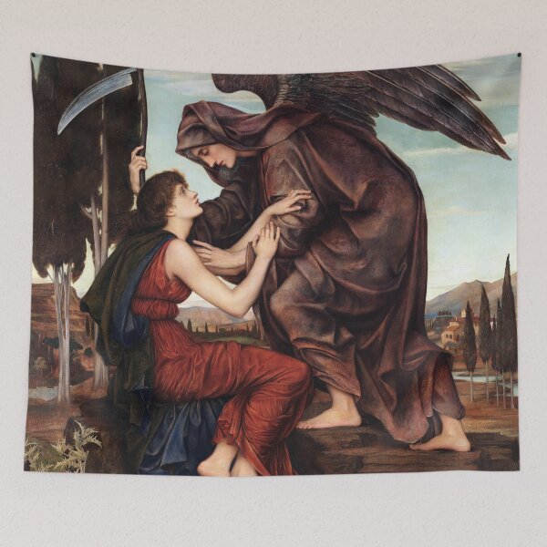 Item preview, Angel of Death - Evelyn de Morgan designed and sold by forgottenbeauty.