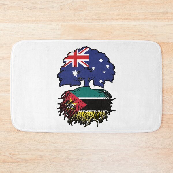 Item preview, Mozambique Mozambican Australian Australia Tree Roots Flag designed and sold by FlagX.