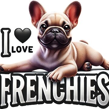 Artwork thumbnail, I love Frenchies by zeeteezofficial