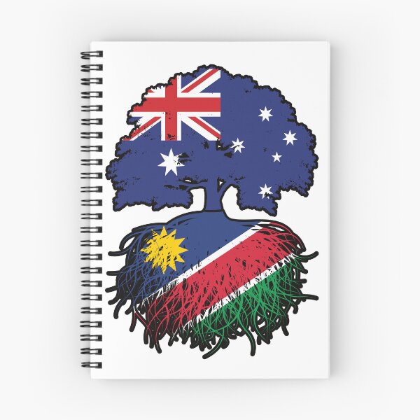 Item preview, Namibia Namibian Australian Australia Tree Roots Flag designed and sold by FlagX.