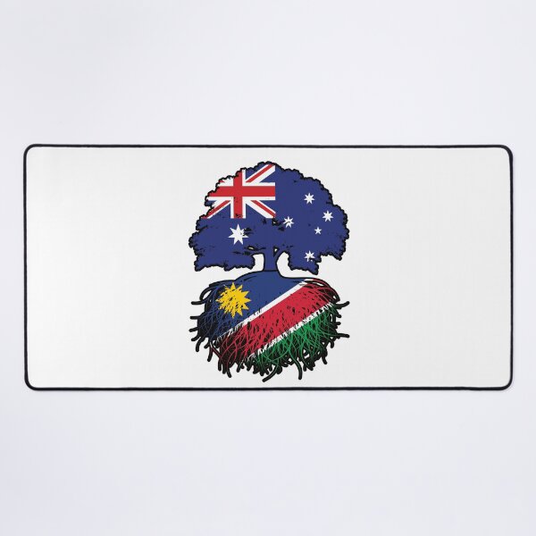 Item preview, Namibia Namibian Australian Australia Tree Roots Flag designed and sold by FlagX.