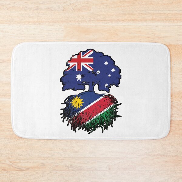 Item preview, Namibia Namibian Australian Australia Tree Roots Flag designed and sold by FlagX.