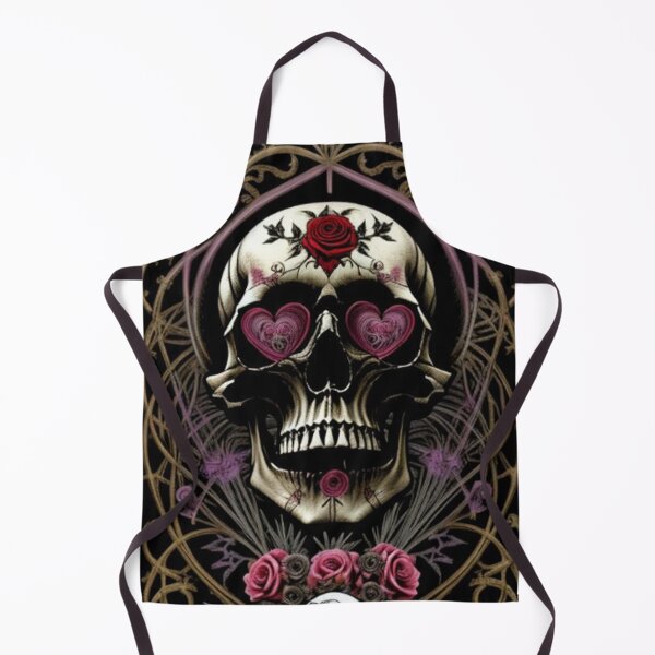 Item preview, Gothic Skull Roses designed and sold by TheDarkWardrobe.