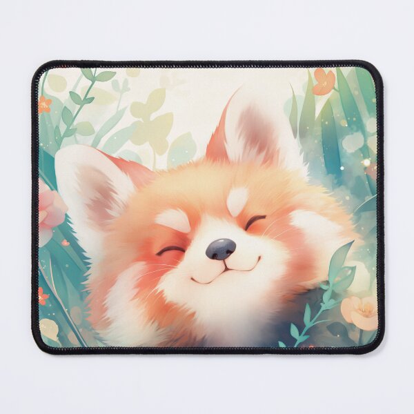 Item preview, Red Panda Floral Playground designed and sold by AshiraCreations.