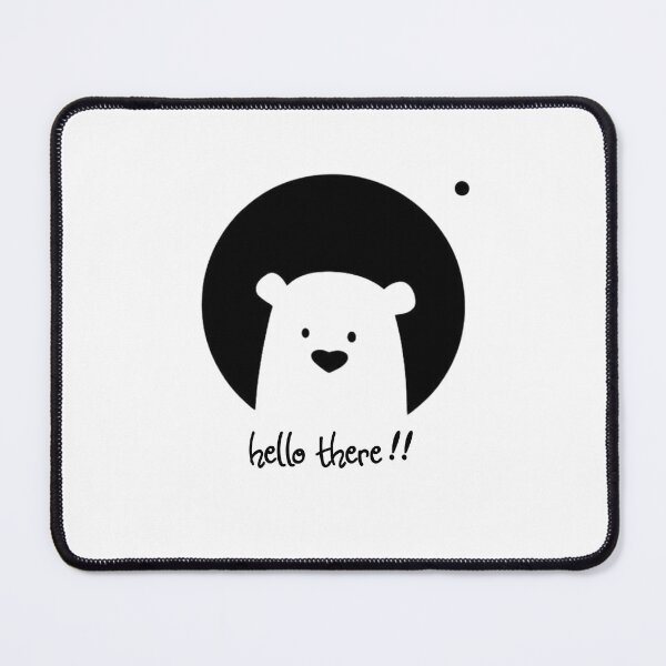 Item preview, Cute bear saying " hello there !! " designed and sold by Regal-Elegances.