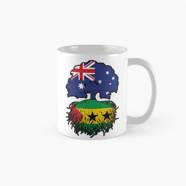 Item preview, Sao Tome and Principe Sao Tomean Australian Australia Tree Roots Flag designed and sold by FlagX.