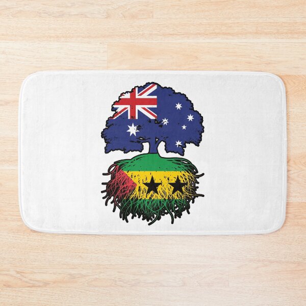 Item preview, Sao Tome and Principe Sao Tomean Australian Australia Tree Roots Flag designed and sold by FlagX.